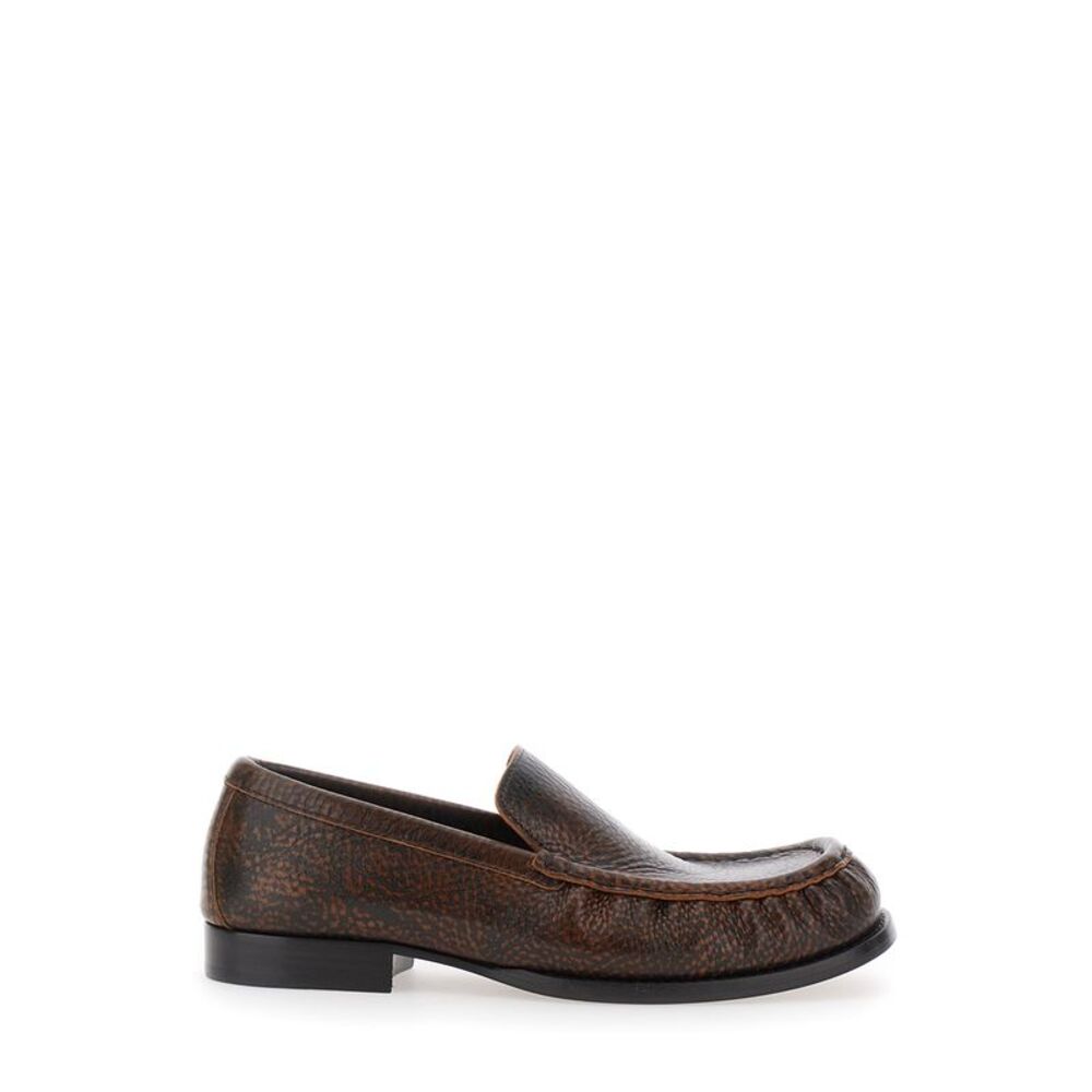 Dries Van Noten Women Loafers With Brown Calf Details For Men
